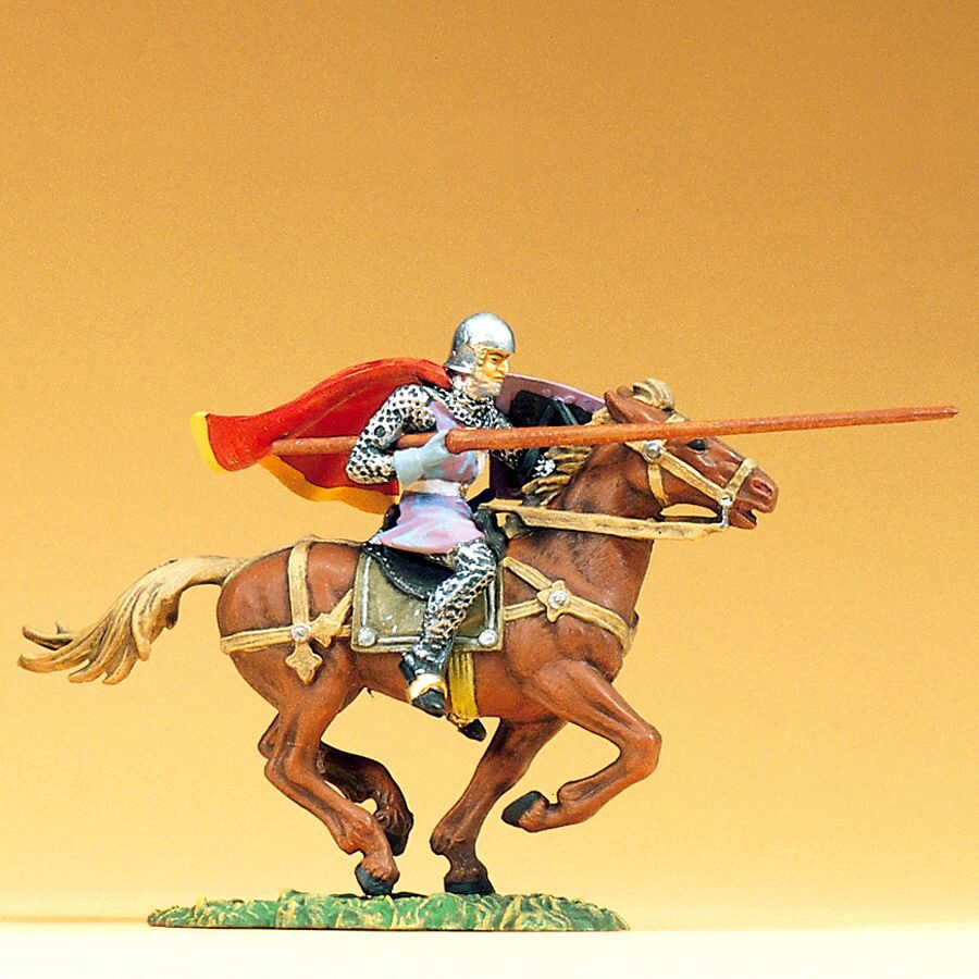 Preiser 50945 Normanne reitend. mit Lanze u