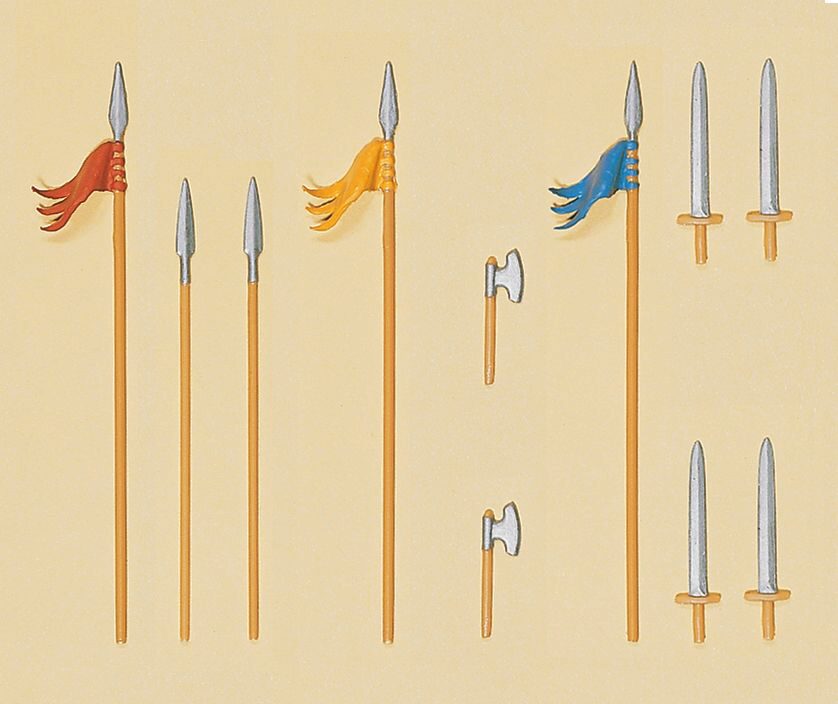 Preiser 50949 Waffenset Normannen