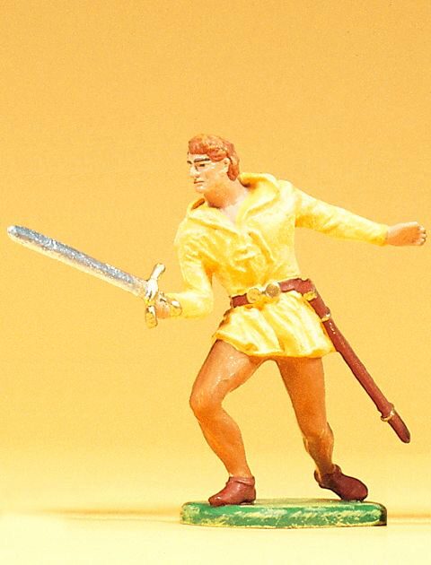 Preiser 51004 Normanne kämpfend. mit Schwer