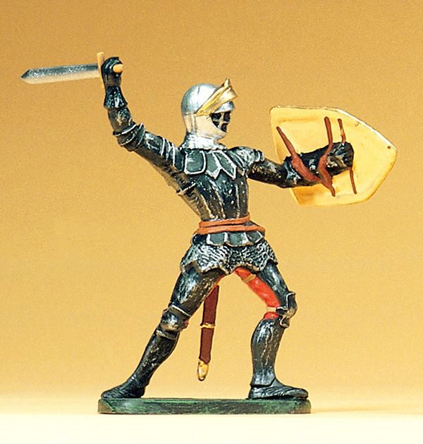 Preiser 52000 Ritter kämpfend. mit Schwert