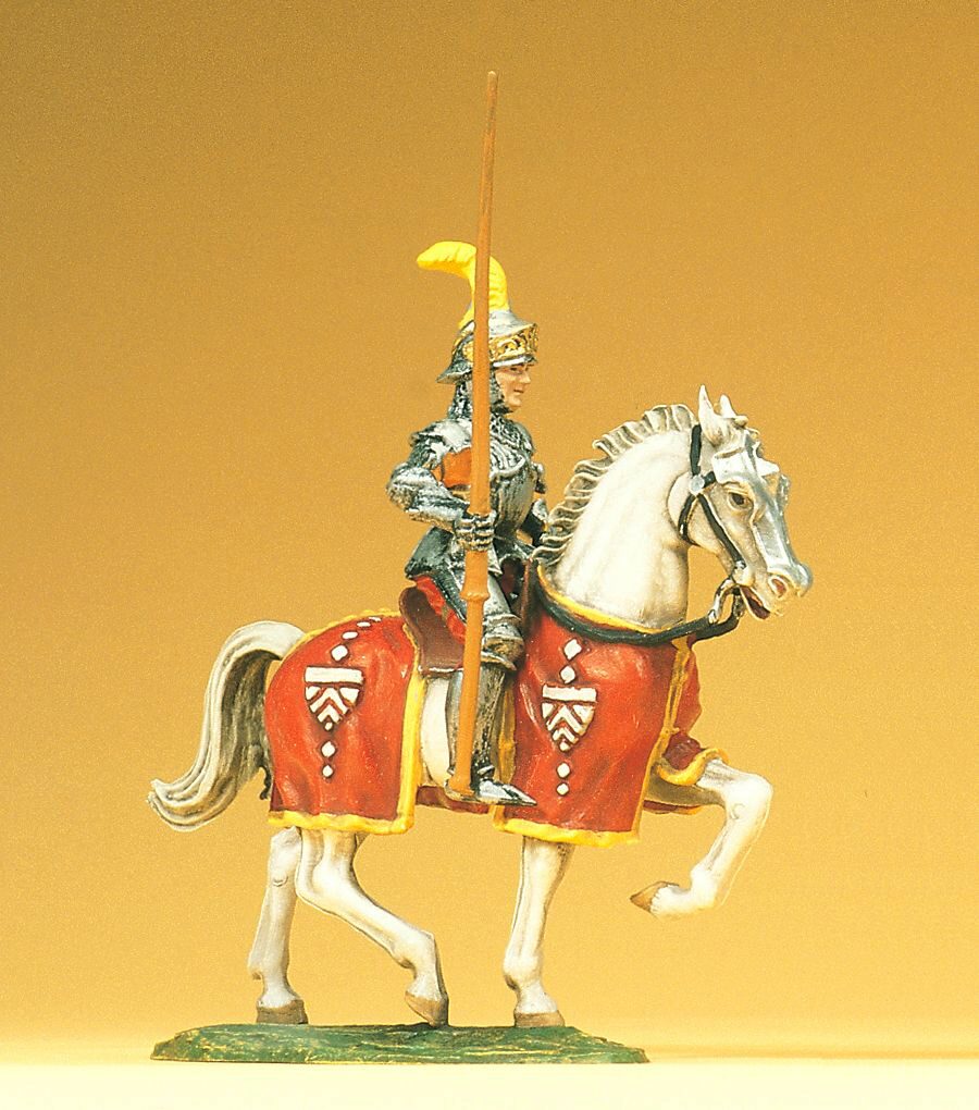 Preiser 52040 Ritter reitend. mit erhobener