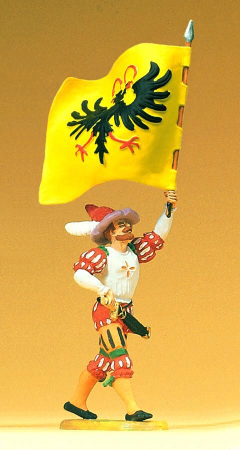 Preiser 52301 Fähnrich im Marsch