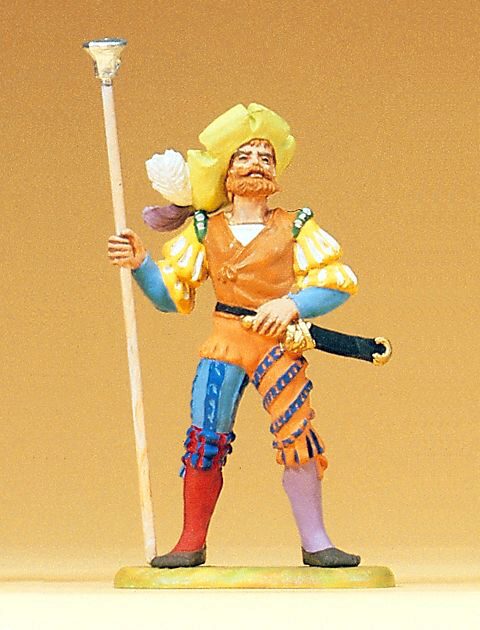 Preiser 52313 Rottmeister mit Ladestange