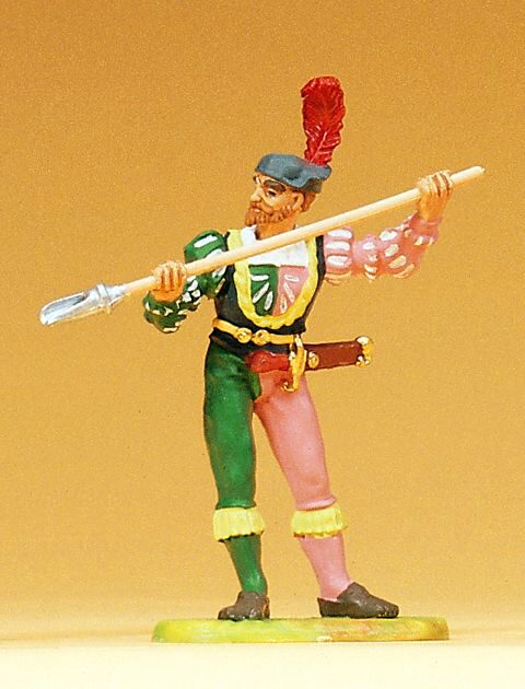 Preiser 52314 Stückknecht mit Pulverschaufe