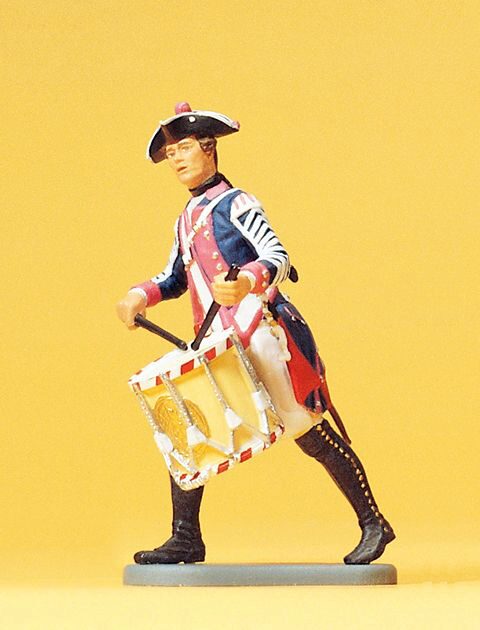 Preiser 54134 Trommler vorgehend