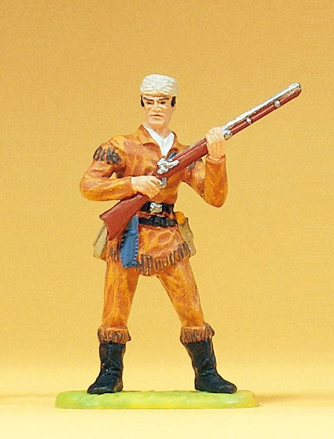 Preiser 54551 Trapper stehend. mit Gewehr