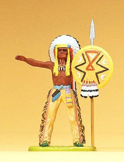 Preiser 54602 Häuptling stehend. mit Speer