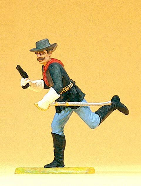 Preiser 54751 Soldat stürmend. mit Revolver