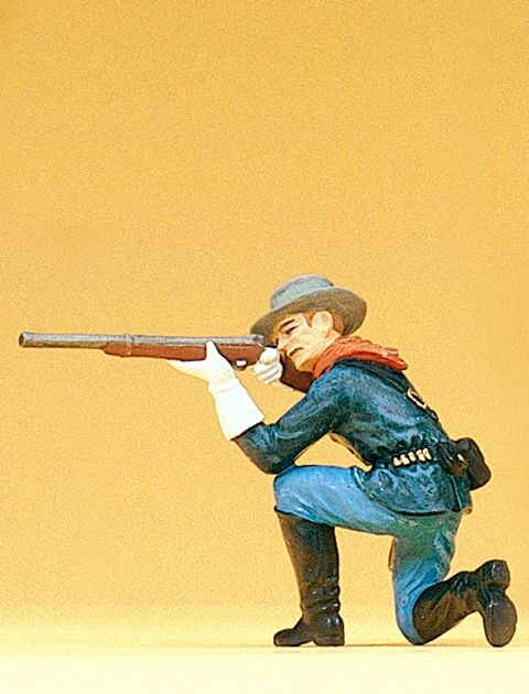 Preiser 54752 Soldat kniend. mit Gewehr