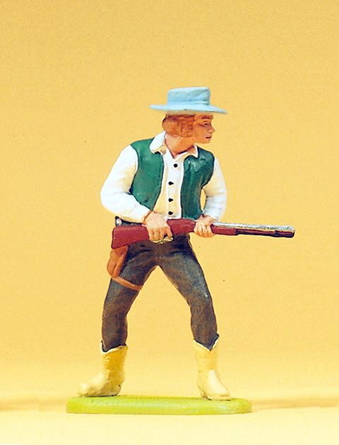 Preiser 54806 Cowboy stehend. mit Gewehr