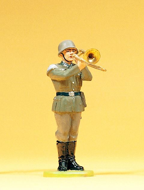 Preiser 56033 Musiker stehend. mit Posaune