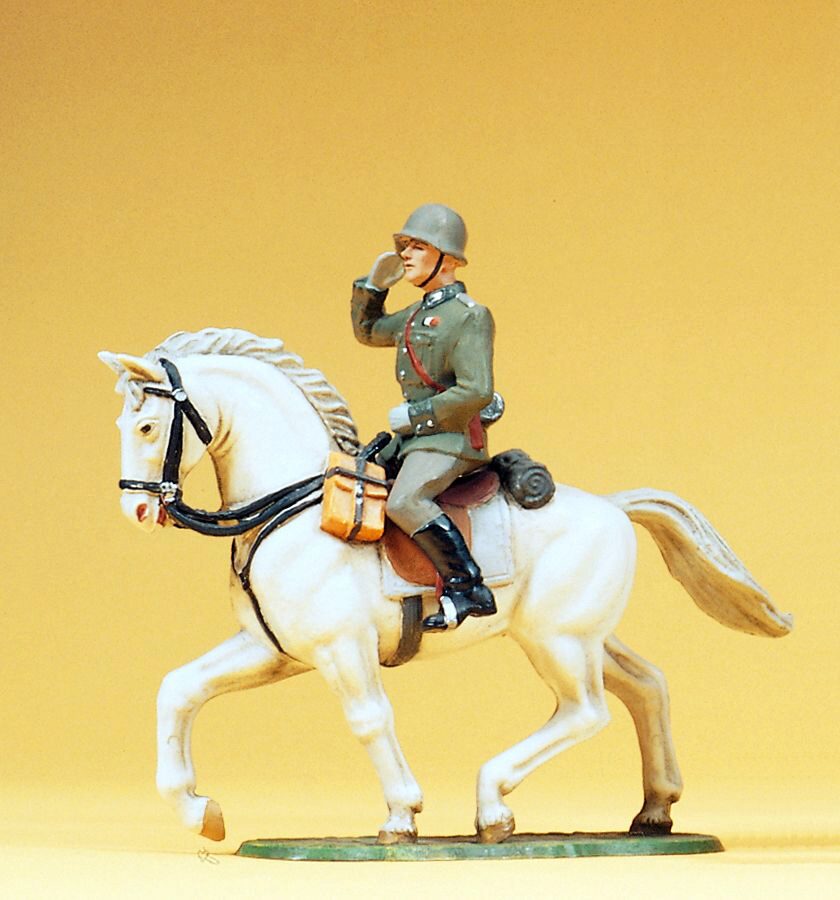 Preiser 56050 Offizier reitend. grüssend