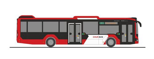 Rietze 75370 MAN Lions City 12 18 Chur Bus (CH)