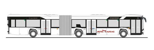Rietze 77504 Solaris Urbino 18´19 Rottal Auto AG (CH)