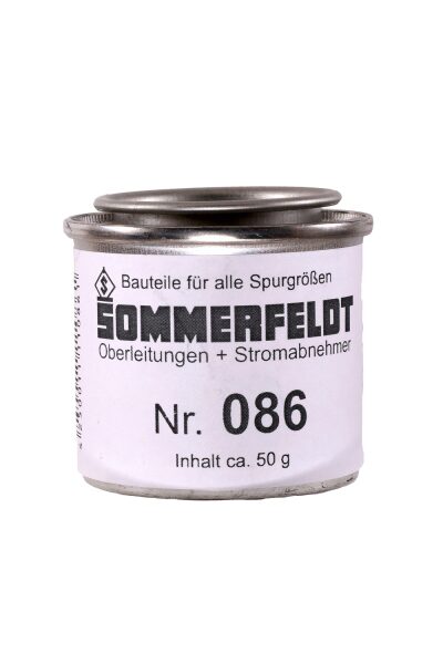 Sommerfeldt 086 Farbe betongrau RAL 7023 in Dose (ca.50g) für Masten