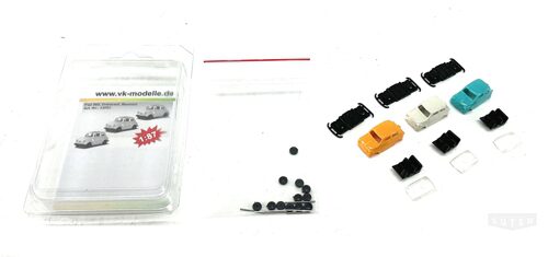 VK 33001 Fiat 500er 3er Set Bausatz farblich assortiert