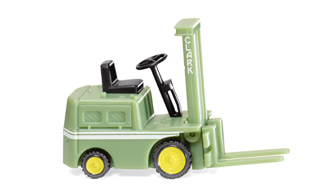 Wiking 117101 Gabelstapler (Clark) - blassgrün