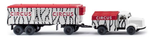 Wiking 49204 Schwerlastzug (MB L 3500) Circus