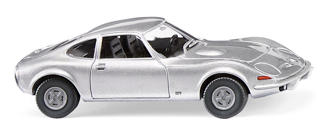 Wiking 80410 Opel GT - silber-metallic    