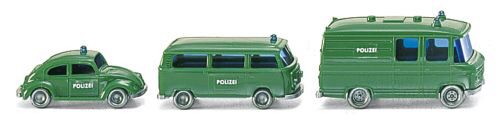 Wiking 93500 Polizei - Einsatzfahrzeuge
