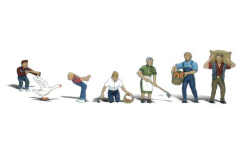 Woodland A1857 H0 Leute vom Bauernhof