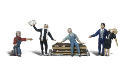 Woodland A1868 H0 Abschied am Grab