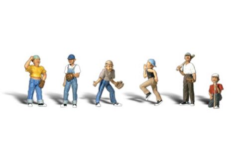 Woodland A1870 H0 Baseballspieler II