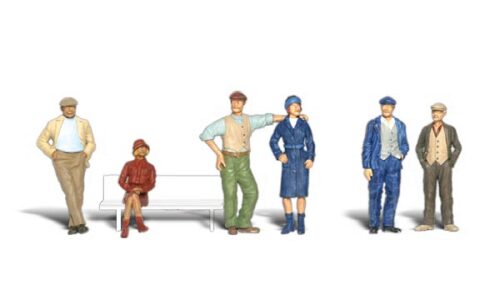 Woodland A1872 H0 Schaulustige