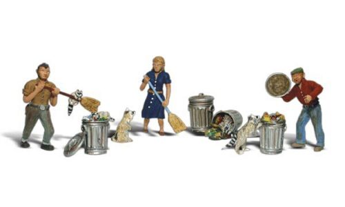 Woodland A1875 H0 Waschbärprobleme!