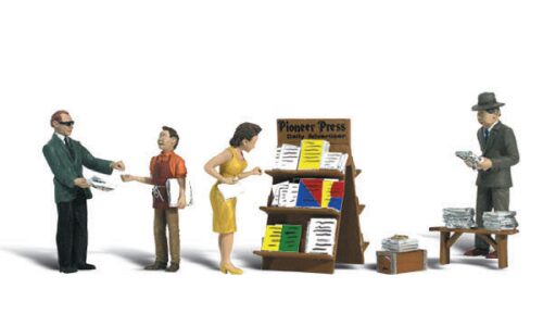 Woodland A1906 H0 Zeitungsstand