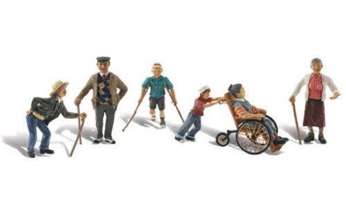 Woodland A1946 H0 Behindert aber unterwegs