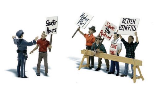 Woodland A2197 N Streikposten