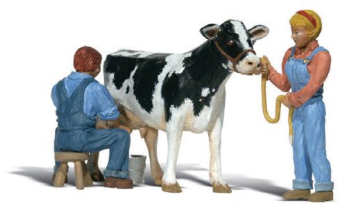 Woodland A2553 G Bessie wird gemolken