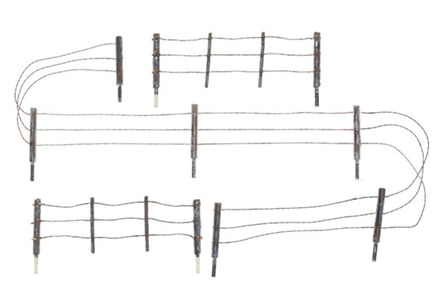 Woodland A3000 0 Stacheldrahtzaun