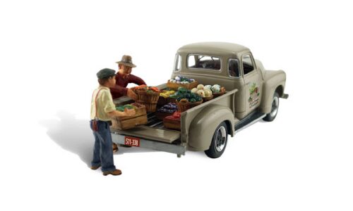 Woodland AS5561 H0 Pauls Obst-und Gemüselieferung