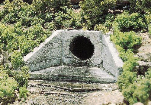 Woodland C1162 Wasserdurchlass Beton - für N Spur