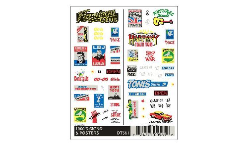 Woodland DT561 1960er Zeichen & Poster