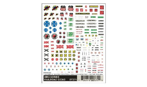 Woodland DT571 Railroad Signs