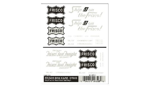 Woodland DT608 Frisco Güterwagenbeschriftung H0