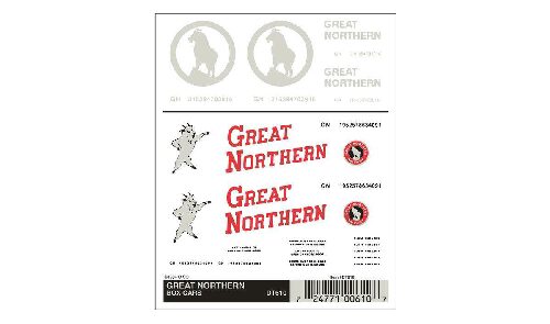 Woodland DT610 Great Northern Güterwagenbeschriftung H0