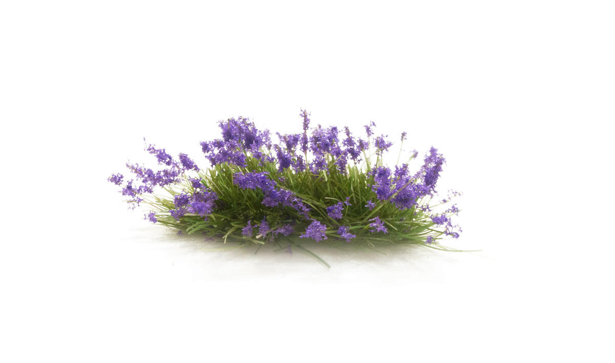 Woodland FS772 Büsche mit violetten Blumen