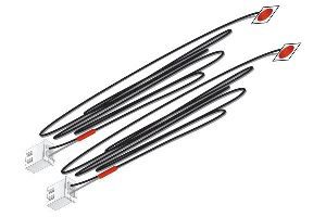 Woodland JP5739 Red Stick-on LED Lights