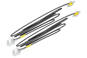 Woodland JP5742 Yellow Stick-on LED Lights