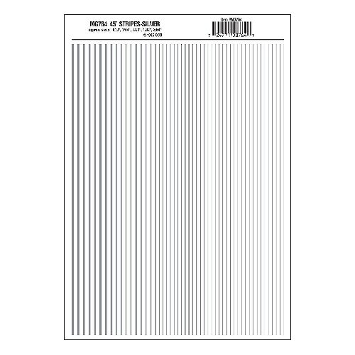 Woodland MG764 Streifen,silber