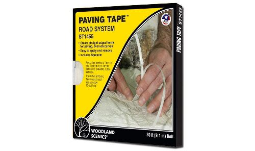 Woodland ST1455 Klebeband für Fahrbahnrand