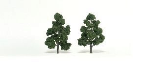 Woodland TR1518 2 Laubbäume mittelgrün    17 - 20 cm