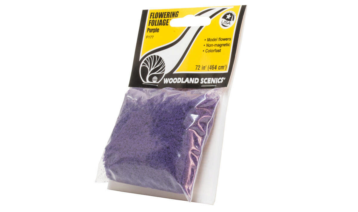 Woodland F177 Blumenflocken violett  (Beutel)